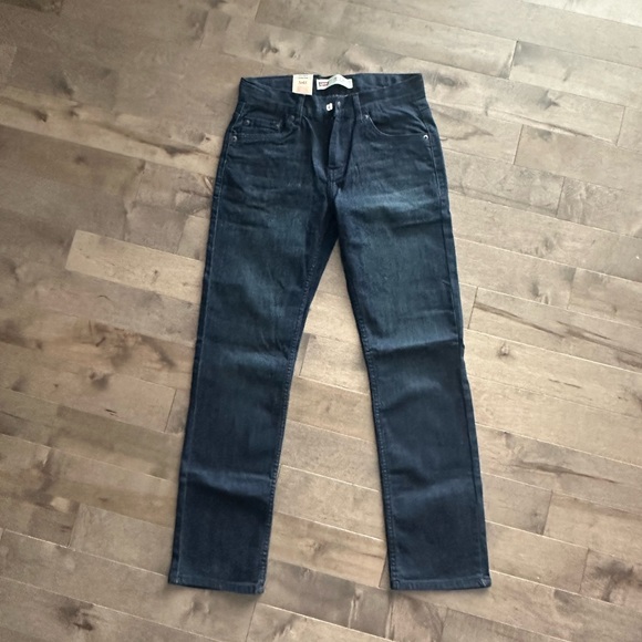 NWT Levi's Dark Blue Straight boys Jeans - size 14 (youth( - Picture 2 of 7